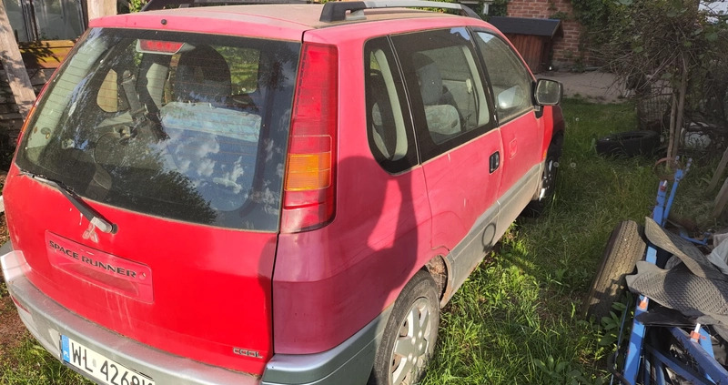 Mitsubishi Space Star cena 2500 przebieg: 233000, rok produkcji 2004 z Serock małe 37